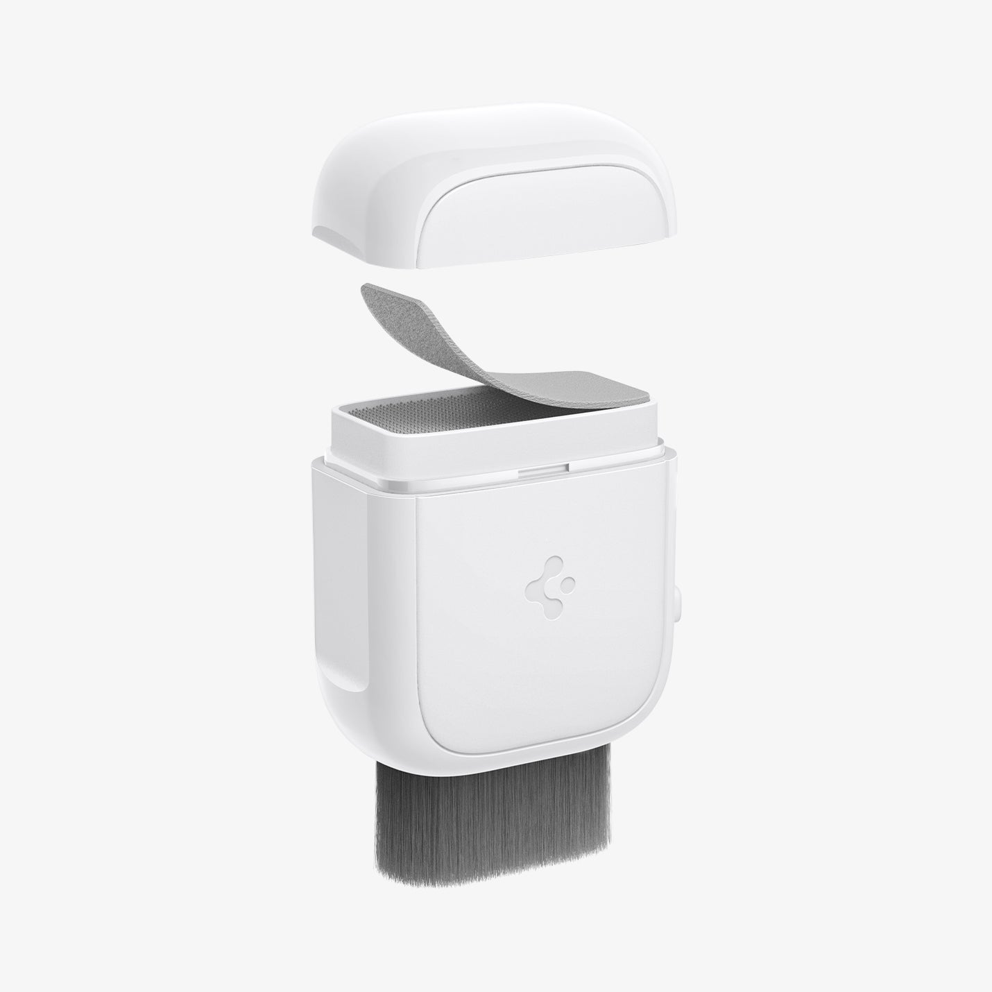 ACP10510 - CC90 Car Screen Cleaner in white showing the front and side with top open