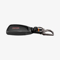 ACS11419 - Chevrolet & GMC Key Fob Cover | CK100 showing GMC key fob cover angled view with logo and carabiner keychain laid flat