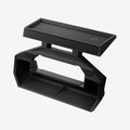 ACP08261 - Tesla Cybertruck Under Screen Organizer CO227 in Black showing the top, partial side and inner