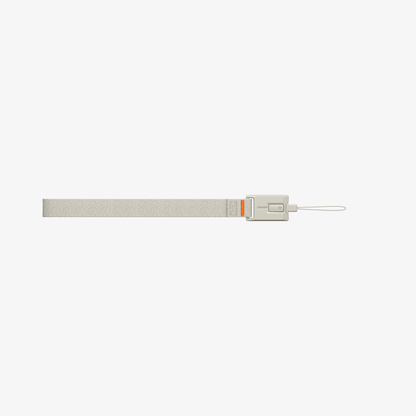 AFA10617 - DA30S LS lanyard strap straight layout showing woven fabric strap with integrated quick-release module and slim detachable loop connector