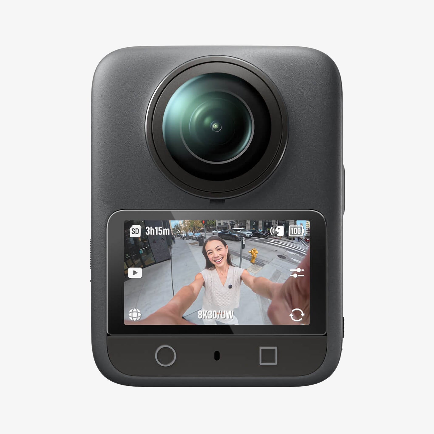 AGL10796 - DJI Osmo 360 Glas.tR SLIM showing front