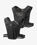 AMP11390 - Dynamic Shield™ Running Vest | A720 L-XL in Black showing the back, partial front and inner