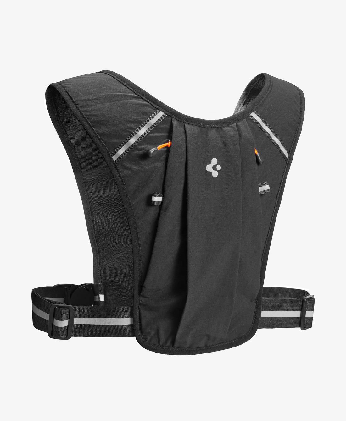 AMP11390 - Dynamic Shield™ Running Vest | A720 L-XL in Black showing the back and partial inner