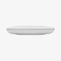000CH22588 - Essential® 10W Wireless Charger F301W in White showing the partial font, partial bottom and side