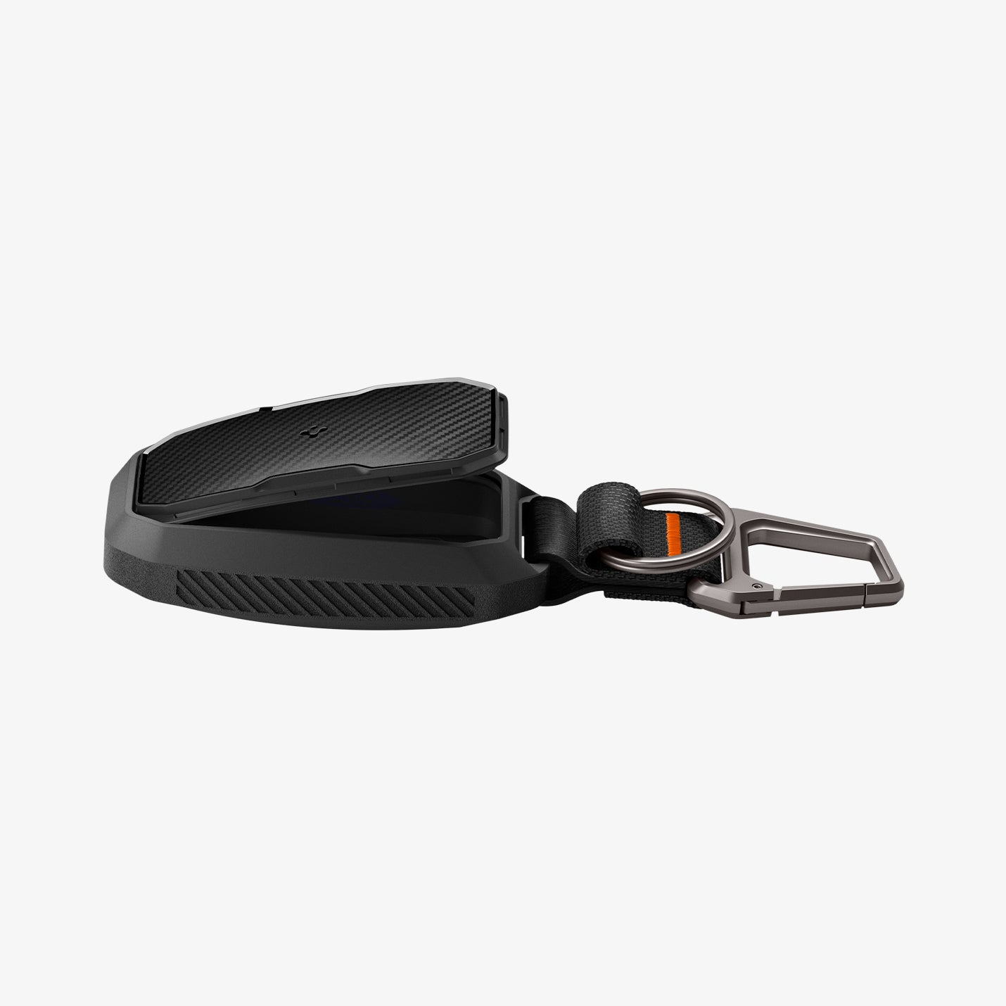 ACS09430 - Ford Key Fob Cover | FK100 in Matte Black showing the rear cover, partial inner and side