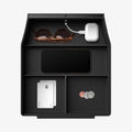 ACP08900 - Ford Armrest Console Organizer | FO220 in Black showing the top with multiple items stored
