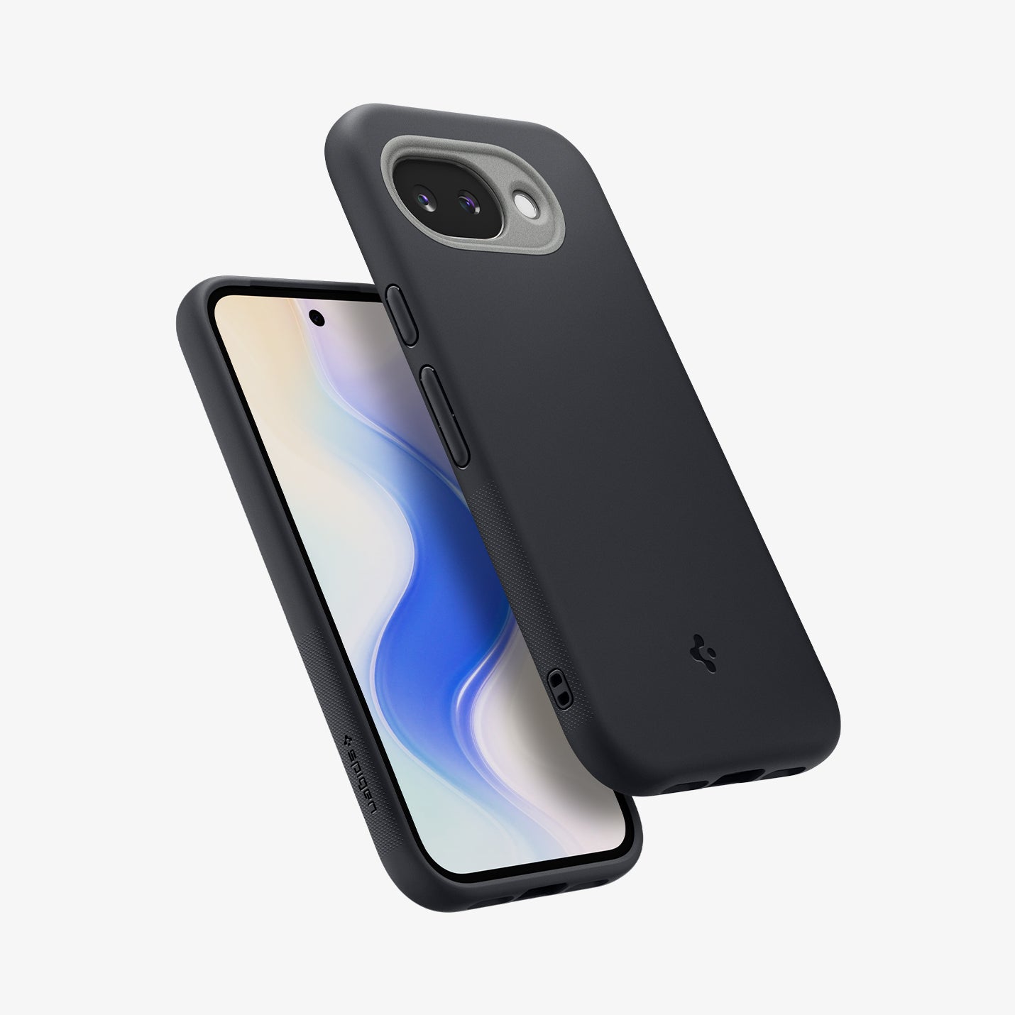 ACS11287 - Pixel 10a Nano Pop (Mag Fit) in Black Sesame showing the back, front and sides