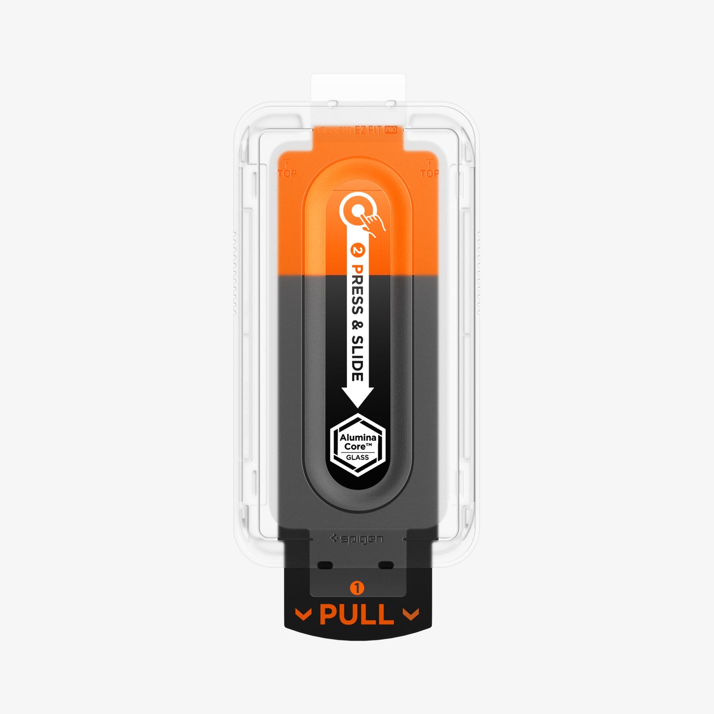 AGL09665 - Pixel 10 Pro Fold Screen Protector EZ Fit Pro GLAS.tR showing the ez fit tray
