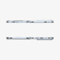 ACS09742 - Pixel 10 Pro Fold Case Ultra Hybrid Metal Ring (MagFit) in crystal clear showing the top and bottom of case