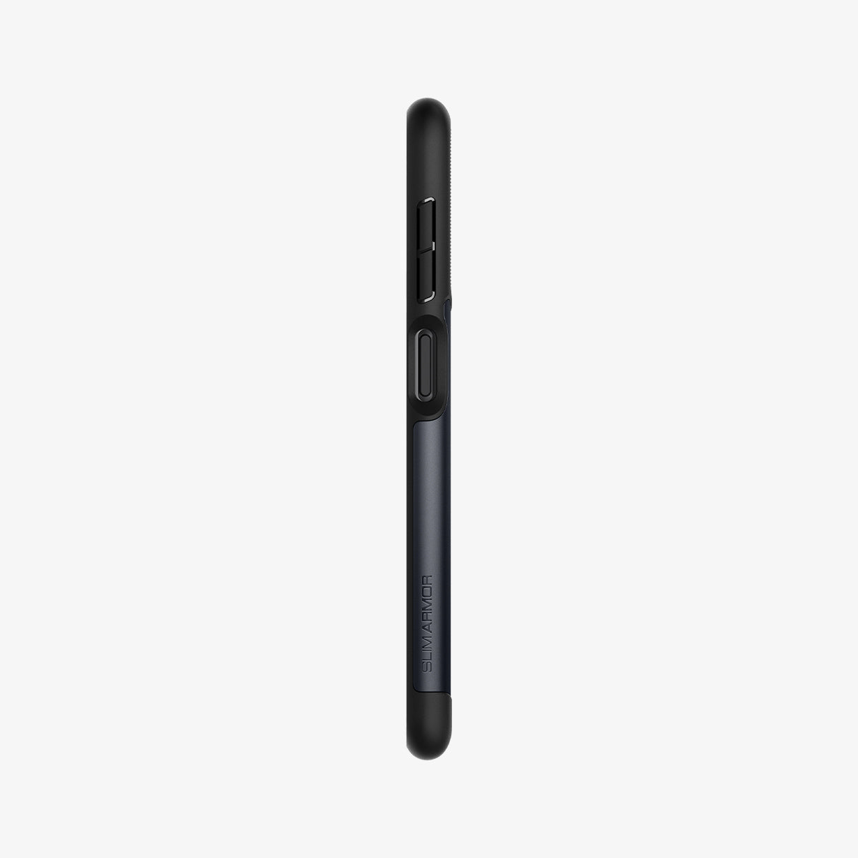 ACS04202 - Galaxy A13 5G Case Slim Armor in Metal Slate showing the side with side buttons