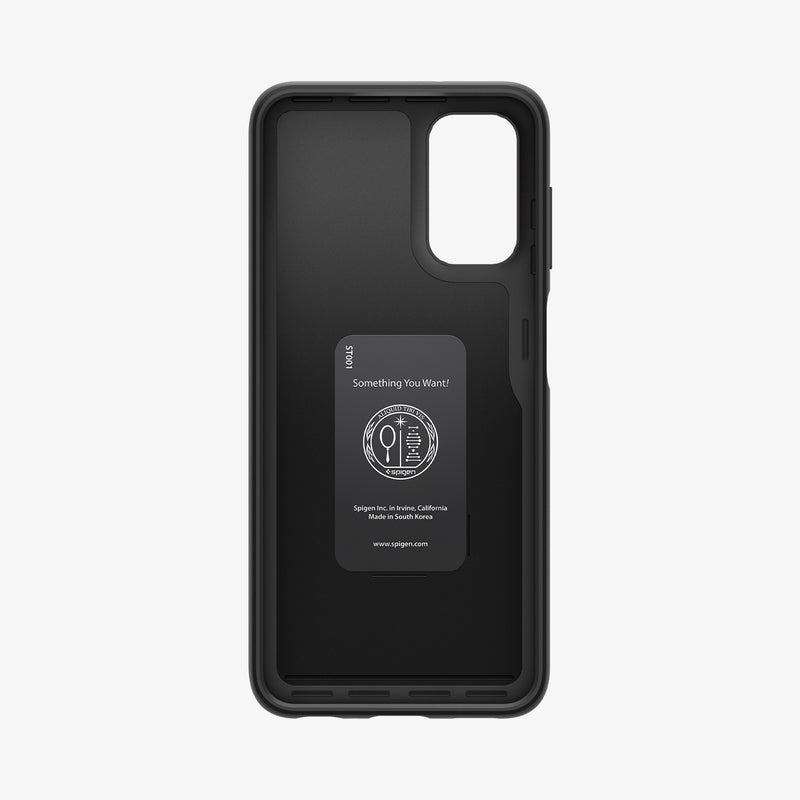 ACS04314 - Galaxy A13 Case Thin Fit in Black showing the inner case