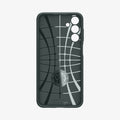 ACS07247 - Galaxy A15 5G Case Liquid Air in Abyss Green showing the inner case with spider web pattern