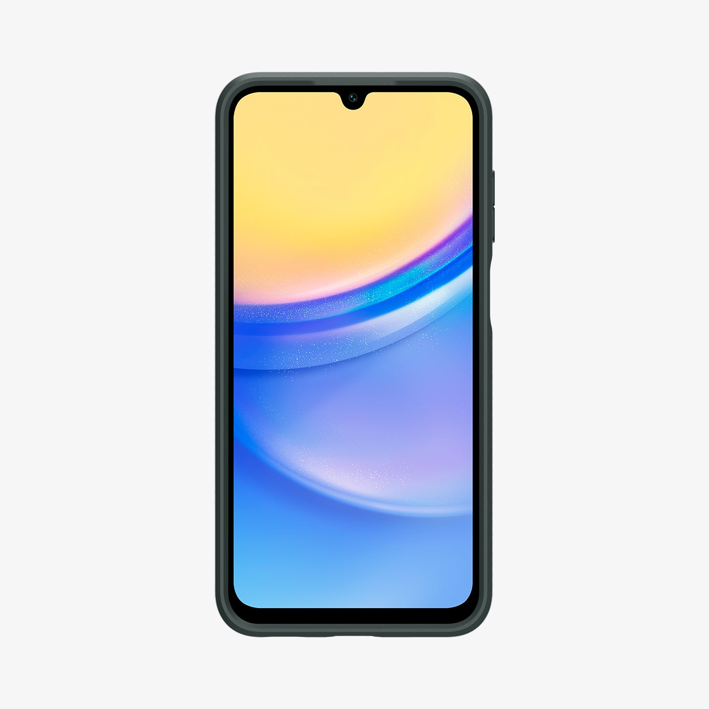 ACS07247 - Galaxy A15 5G Case Liquid Air in Abyss Green showing the front