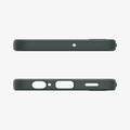 ACS07247 - Galaxy A15 5G Case Liquid Air in Abyss Green showing the top and bottom