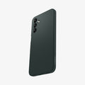 ACS07247 - Galaxy A15 5G Case Liquid Air in Abyss Green showing the back, partial side and bottom