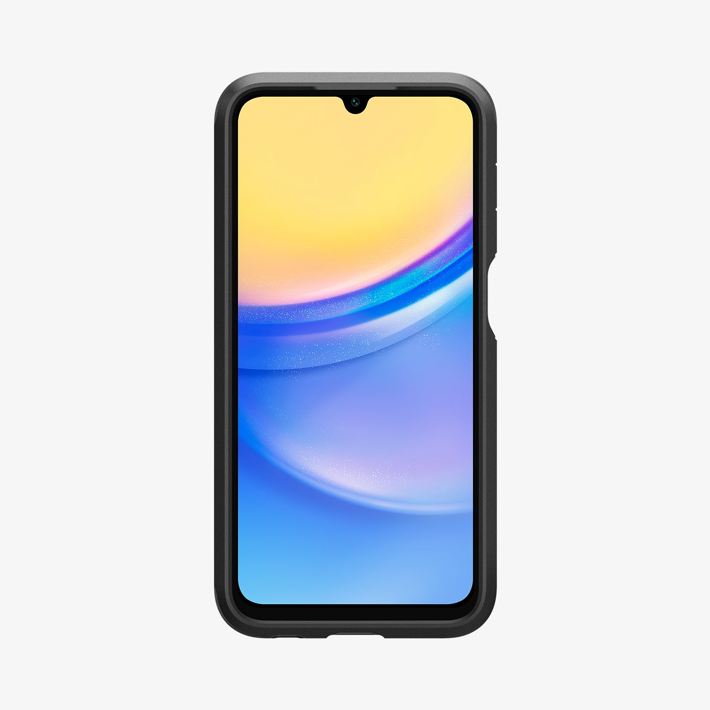 ACS07242 - Galaxy A15 5G Case Tough Armor in Black showing the front