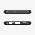 ACS07242 - Galaxy A15 5G Case Tough Armor in Black showing the top and bottom