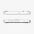 ACS07241 - Galaxy A15 5G Case Ultra Hybrid in Crystal Clear showing the top and bottom