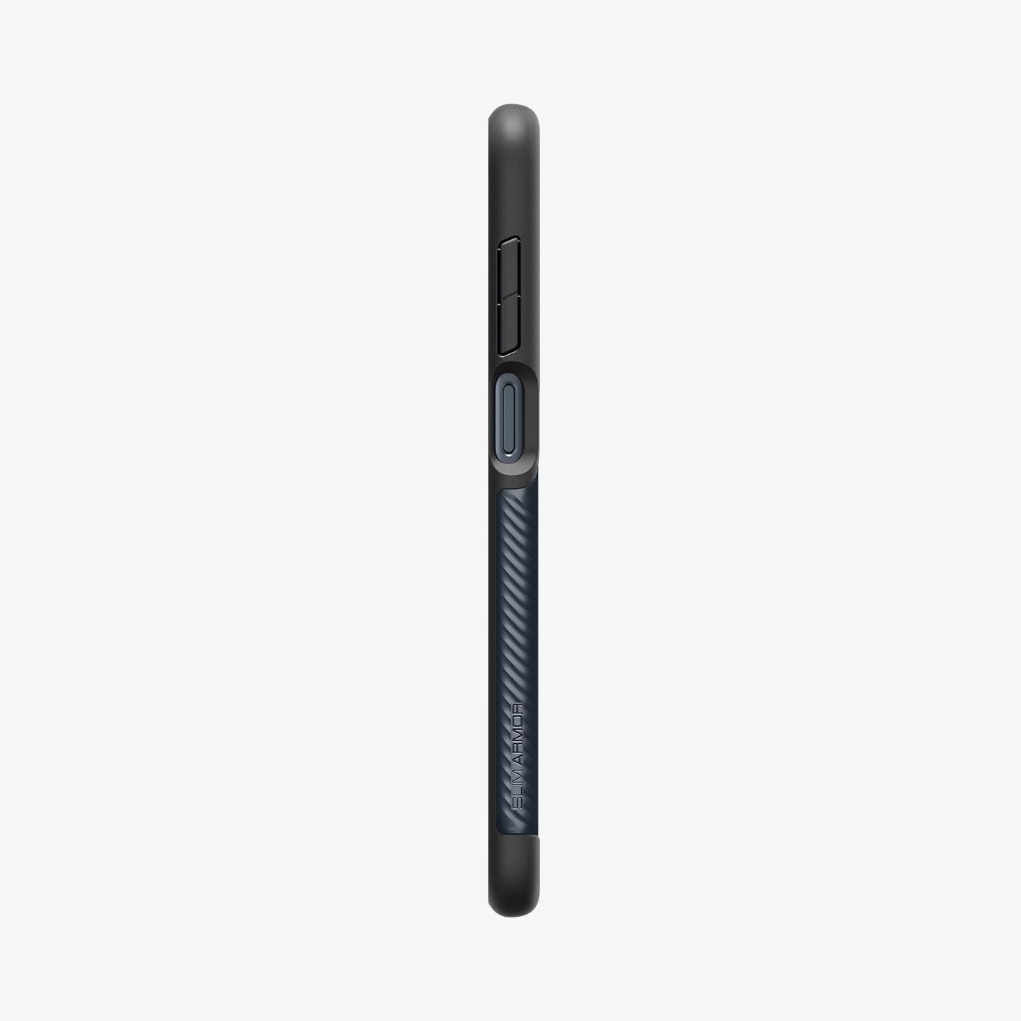 ACS09014 - Galaxy A16 Case Slim Armor in Metal Slate showing the side