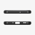 ACS08889 - Galaxy A16 5G Case Tough Armor in Black showing the top and bottom
