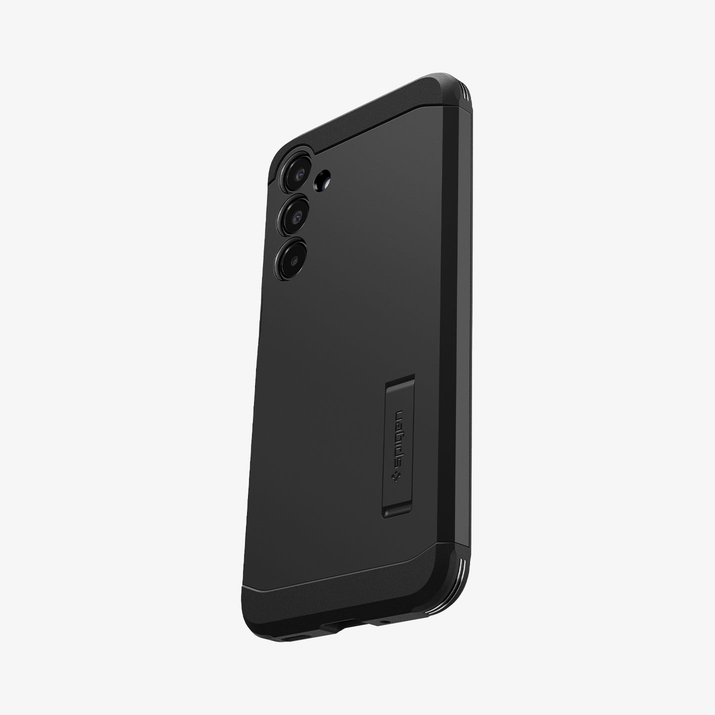 ACS08889 - Galaxy A16 5G Case Tough Armor in Black showing the back, partial side and bottom
