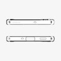ACS08890 - Galaxy A16 5G Case Ultra Hybrid in Crystal Clear showing the top and bottom