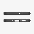 ACS09290 - Galaxy A26 5G Case Liquid Air in Matte Black showing the top and bottom