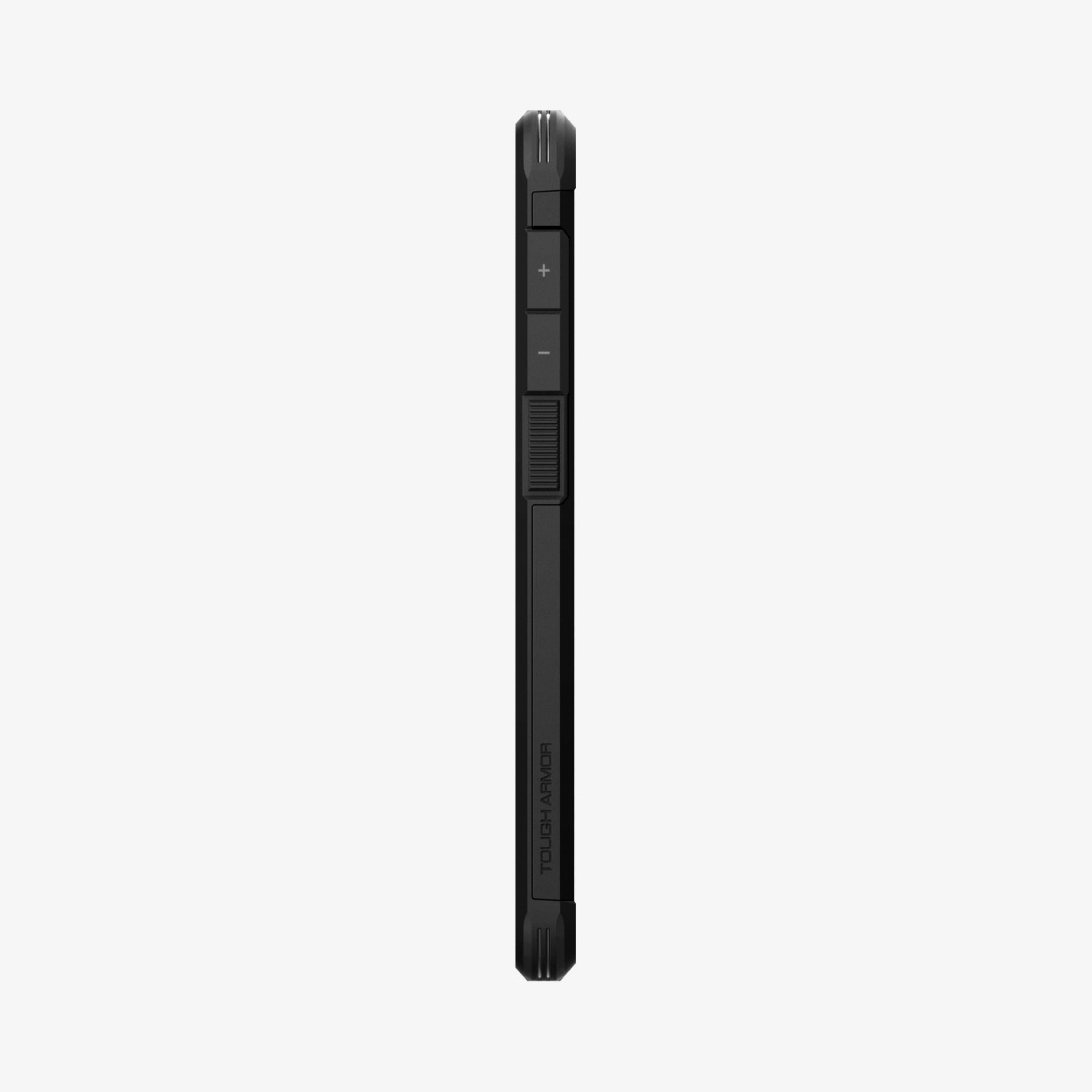 ACS04319 - Galaxy A33 5G Case Tough Armor in Black showing the side with side buttons