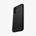 ACS09166 - Galaxy A36 5G Case Tough Armor in Black showing the back, partial side and bottom