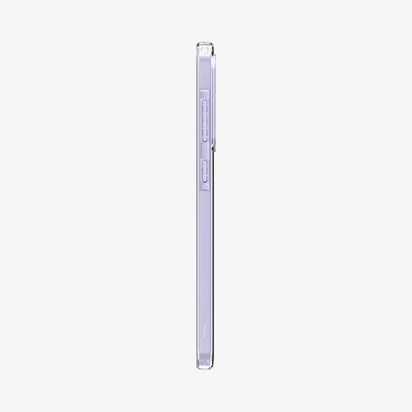 ACS09167 - Galaxy A36 5G Case Liquid Crystal in Crystal Clear showing the side