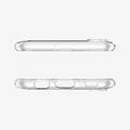 611CS26200 - Galaxy A50 Case Liquid Crystal in Crystal Clear showing the top and bottom