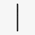 ACS00601 - Galaxy A51 Case Liquid Air in Matte Black showing the side with side buttons