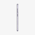 ACS02317 - Galaxy A52 Case Liquid Crystal Glitter in Crystal Quartz showing the side with side buttons