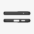 ACS04257 - Galaxy A53 5G Case Thin Fit in Black showing the top and bottom