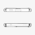 ACS04259 - Galaxy A53 5G Case Ultra Hybrid in Crystal Clear showing the top and bottom