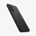 ACS09291 - Galaxy A56 5G Case Liquid Air in Matte Black showing the back, partial sides with side buttons and partial bottom