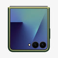 ACS11159 - Galaxy Z Flip 7 Nano Pop (MagFit) in Avo Green showing the back screen with device folded