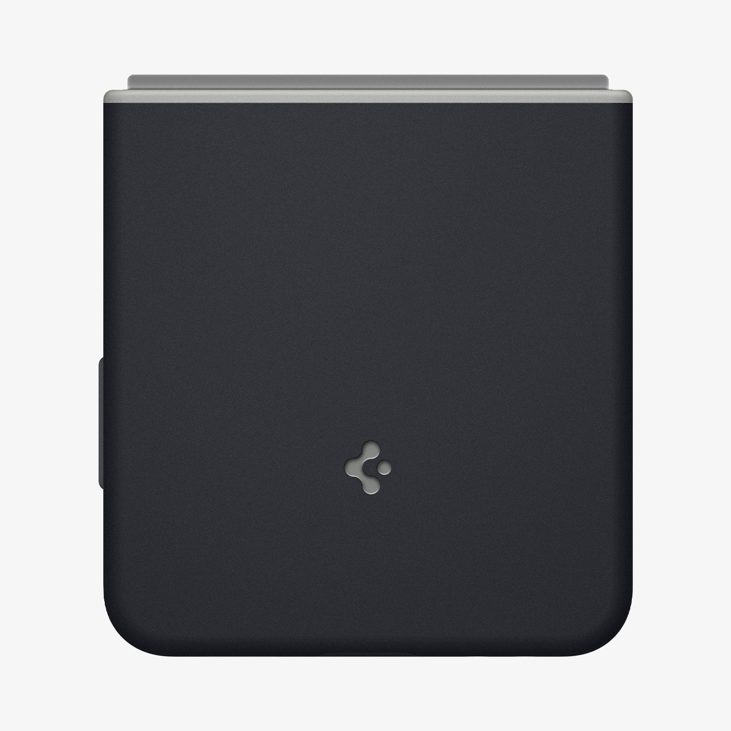 ACS11158 - Galaxy Z Flip 7 Nano Pop (MagFit) in Black Sesame showing the back with device folded