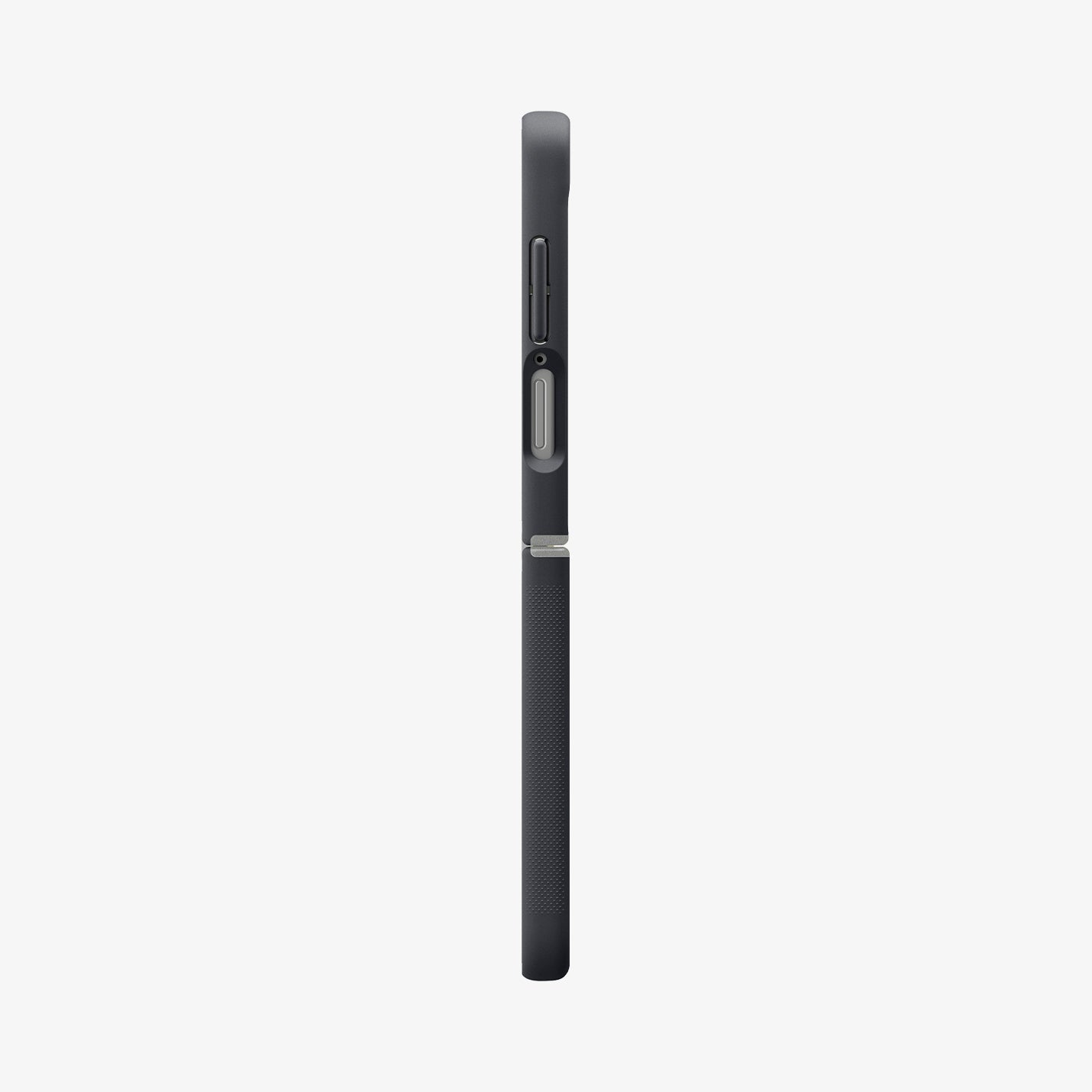 ACS11158 - Galaxy Z Flip 7 Nano Pop (MagFit) in Black Sesame showing the side