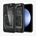 ACS06372 - Galaxy S23 FE Case Ultra Hybrid in zero one showing the back, inside and front