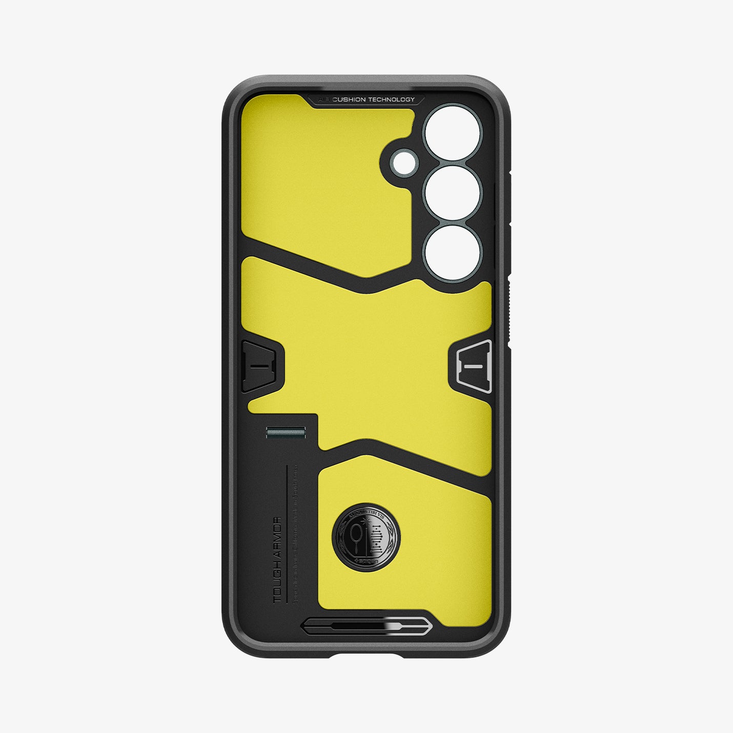 ACS08624 - Galaxy S24 FE Case Tough Armor (MagFit) in Abyss Green showing the inner