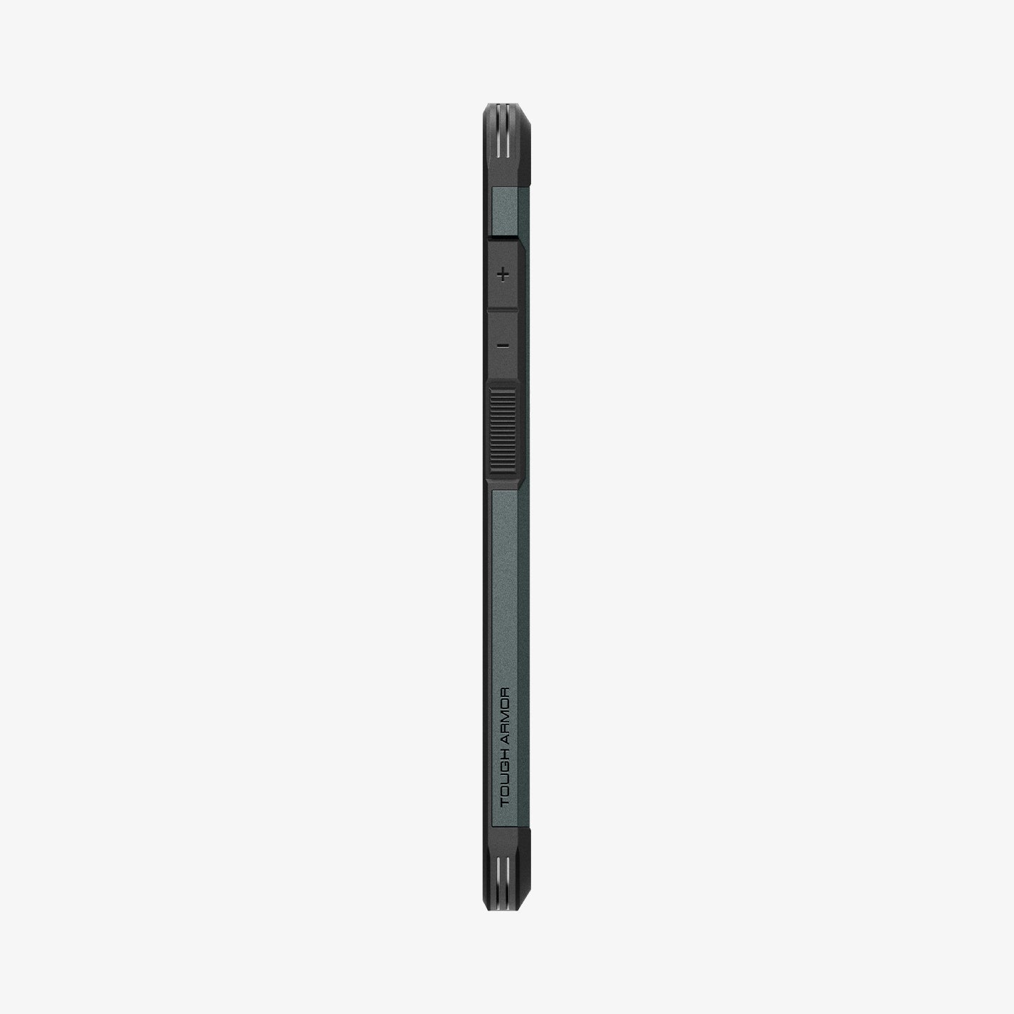 ACS08624 - Galaxy S24 FE Case Tough Armor (MagFit) in Abyss Green showing the side