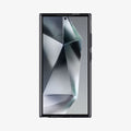 ACS07298 - Galaxy S24 Ultra Case Ultra Hybrid Metal Ring Zero One (MagFit) in Zero One showing the front