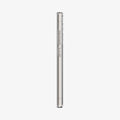 ACS07624 - Galaxy S24 Ultra Case Ultra Hybrid Metal Ring Zero One (MagFit) in Natural Titanium showing the side with side buttons