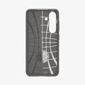 ACS09404 - Galaxy S25 Case Liquid Air in Marble Gray showing the inner