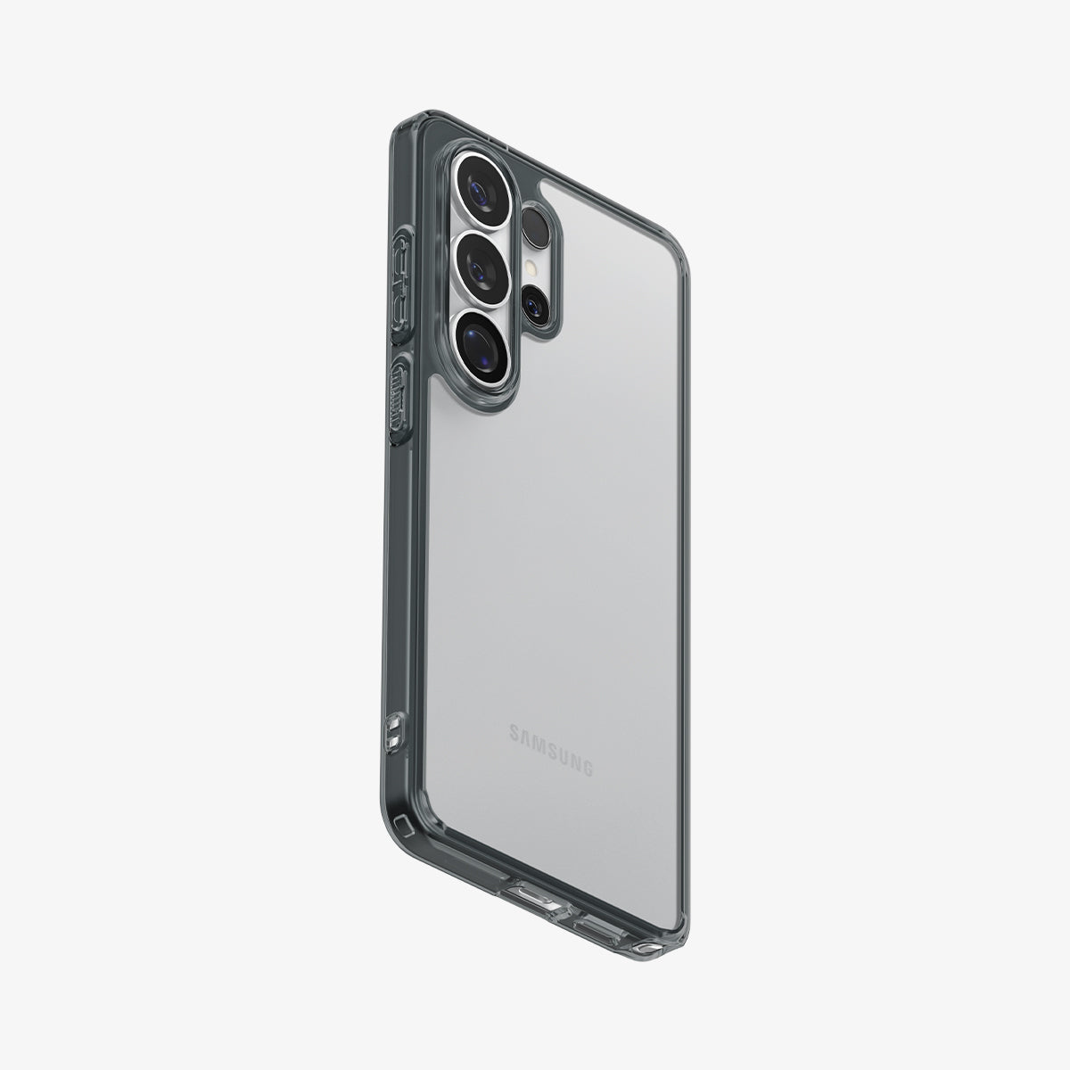 ACS11031 - Galaxy S26 Ultra Case Ultra Hybrid Space Crystal showing the back and partial side