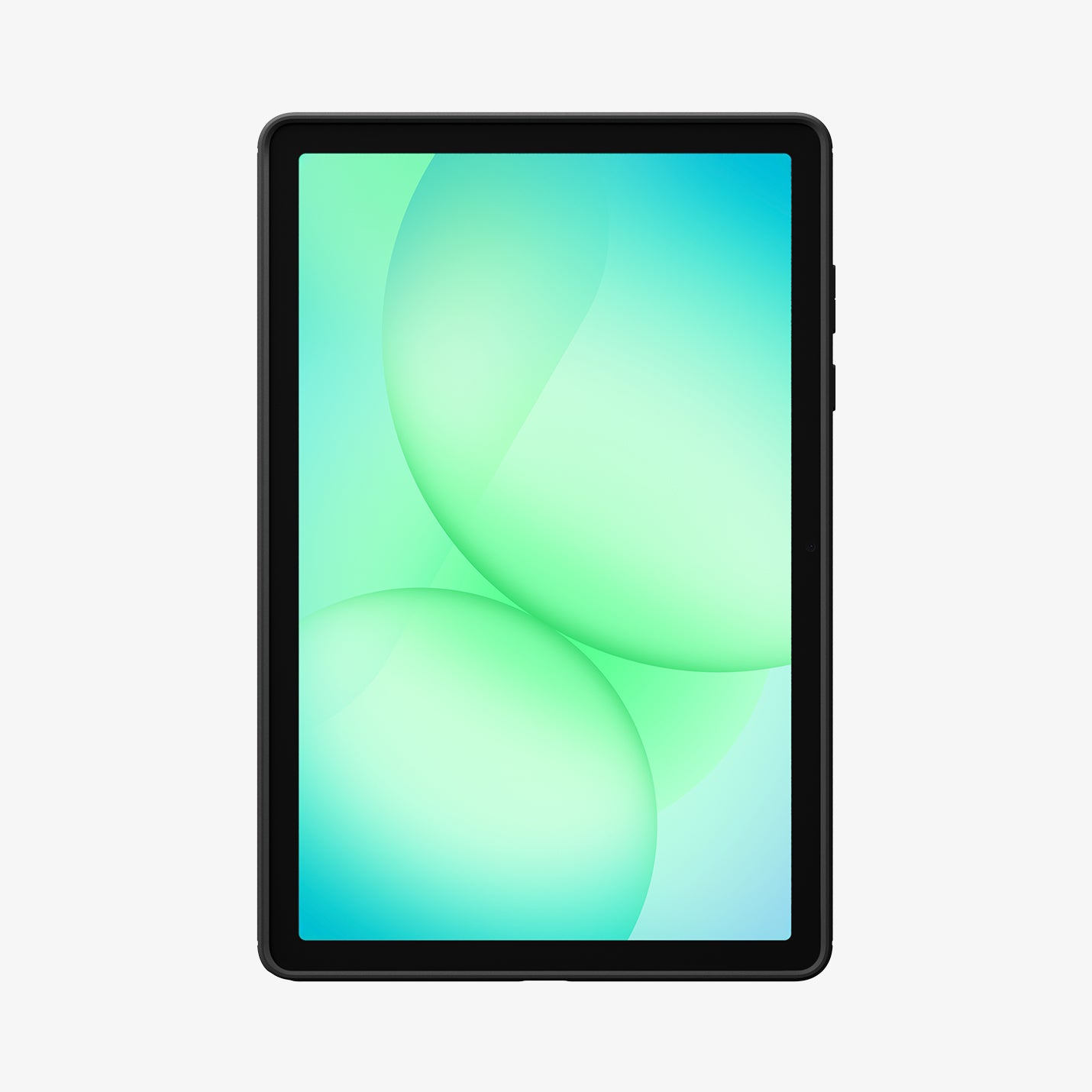 ACS10463 - Galaxy Tab A11+ Rugged Armor in Matte Black showing the front