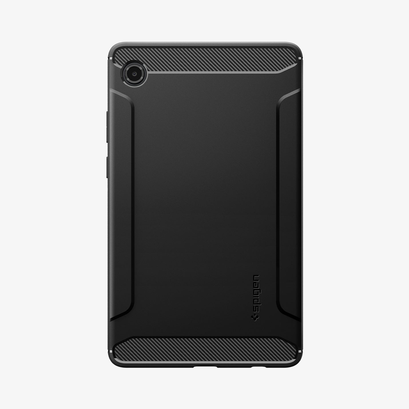 ACS10462 - Galaxy Tab A11 Rugged Armor in Matte Black showing the back