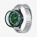 ACS07127 - Watch 6 Classic (47mm) Bezel Tune in Green showing the front and partial side, with parts detached from the face of the watch