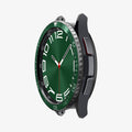 ACS07127 - Watch 6 Classic (47mm) Bezel Tune in Green showing the front and side of watch face